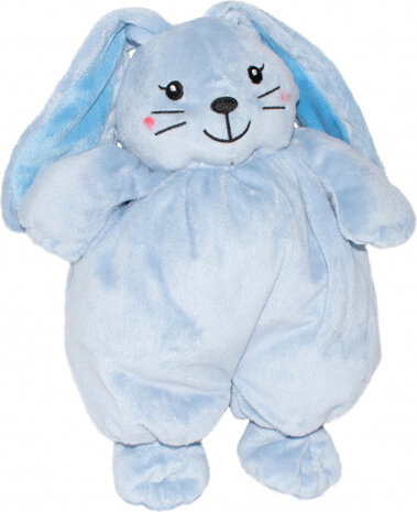 knuffelkonijn junior 13,5 cm pluche lichtblauw