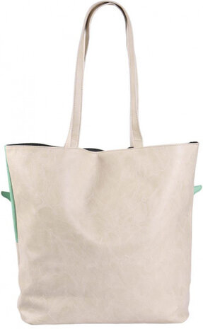 handtas Grogu 15 liter 38 cm polyurethaan mintgroen