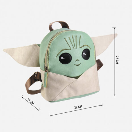 rugzak The Mandalorian 3,8 liter groen/beige