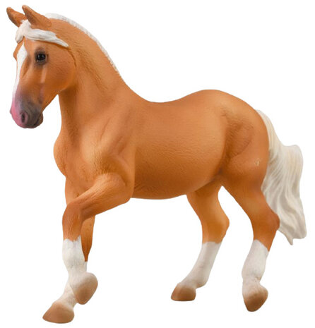 speelfiguur paard Paso Fino 16 cm ABS lichtbruin