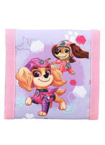 portemonnee Paw Patrol junior polyester paars