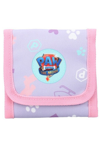 portemonnee Paw Patrol junior polyester paars