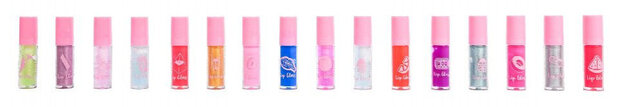 lipgloss-set Poptastic meisjes 160 ml 16-delig