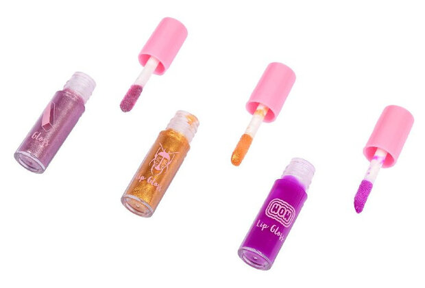 lipgloss-set Poptastic meisjes 160 ml 16-delig