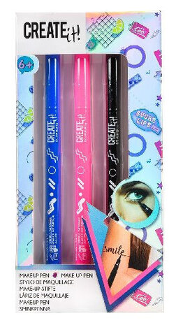 make-up pennenset Poptastic meisjes 3-delig