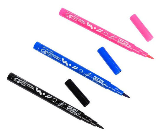 make-up pennenset Poptastic meisjes 3-delig