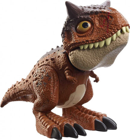 dinosaurus Carnotaurus Toro junior 22 cm bruin