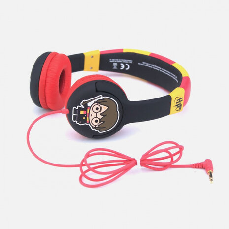 koptelefoon Harry Potter junior 15,5 cm 20W zwart/rood