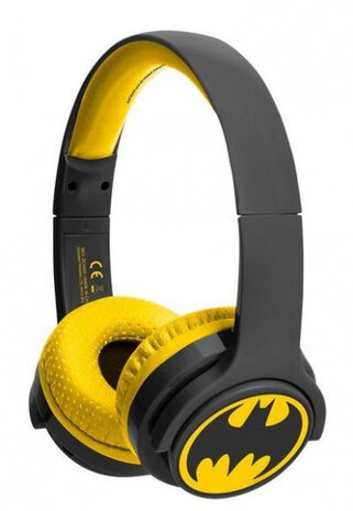 koptelefoon Batman Symbool bluetooth jongens 85 dB zwart