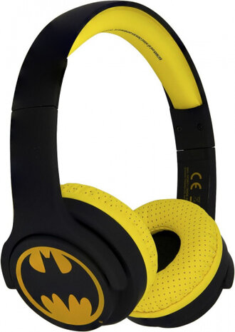 koptelefoon Batman Symbool bluetooth jongens 85 dB zwart