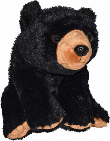 knuffelbeer junior 25 x 34 cm pluche zwart