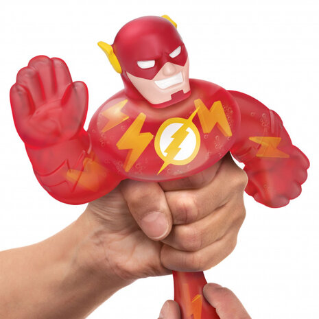 stretchfiguur DC Flash 14,5 x 13,5 cm rubber rood