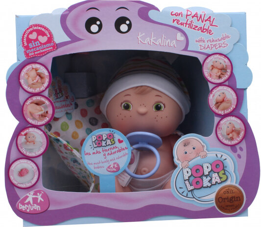babypop Popo Lokas Kakalina junior 20 cm 6-delig