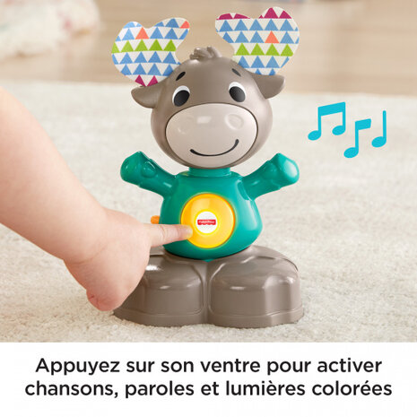 Linkimals Muzikale Rendier junior 18 cm groen (FR)