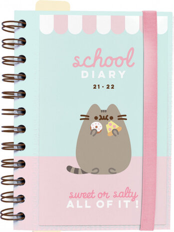 agenda Foodie Collection 2021-2022 ringband 16 cm roze