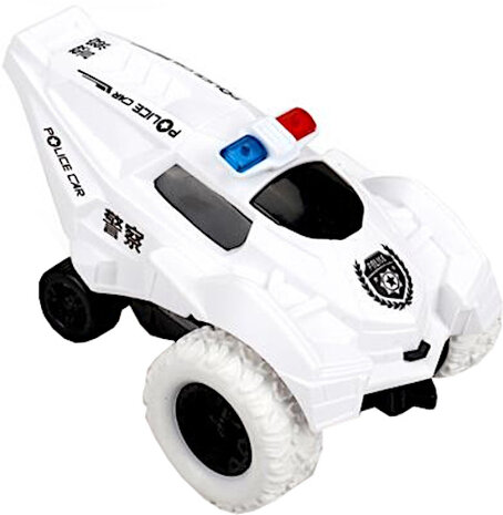 actievoertuig Collision Bounce junior 14 x 9,3 x 9 cm wit
