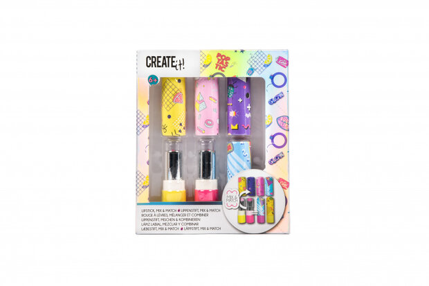 lippenstift Mix And Match meisjes 6-delig