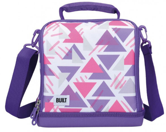 koeltas Active 8 liter 18,5 x 26 cm polyester paars