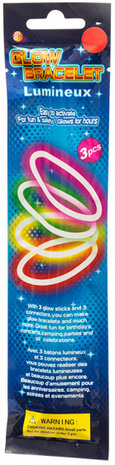 glowstick armbanden junior 6-delig one-size