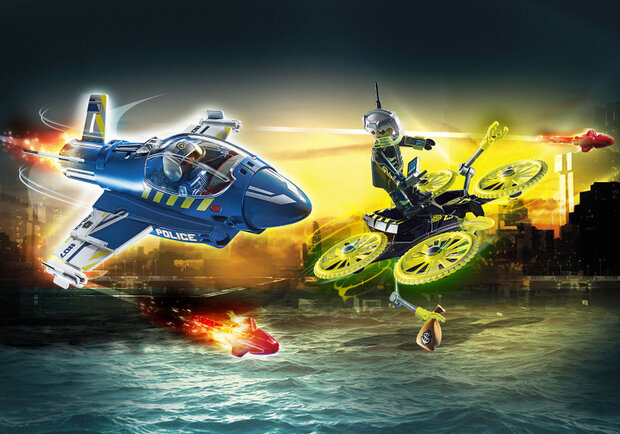 City Action - Politiejet: drone-achtervolging (70780)