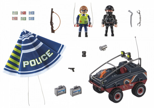 City Action - Politieparachute (70781)