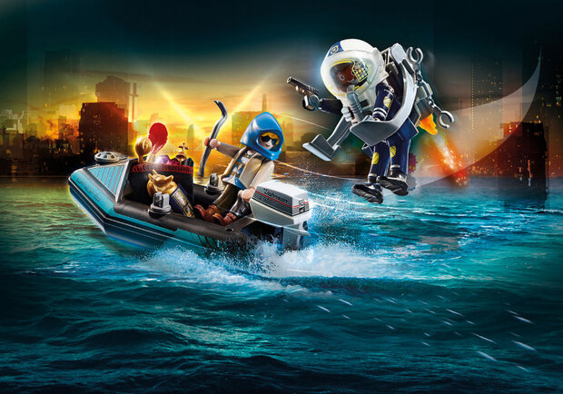 City Action - Politiejetpack (70782)