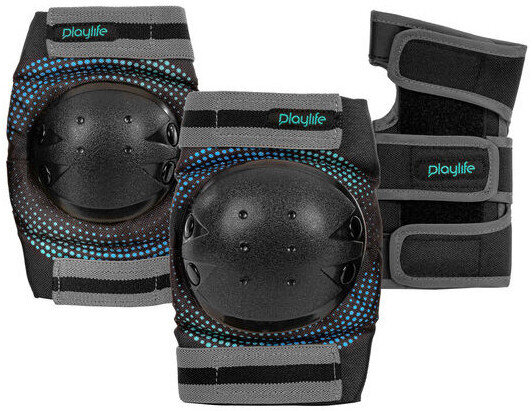 inline skates Joker combo-set 82A zwart/groen maat 37/40