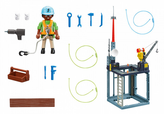 City Action - Starterpack Bouwplaats met lier (70816)