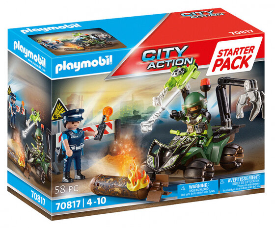 City Action - Starterpack Politie: gevarentraining (70817)