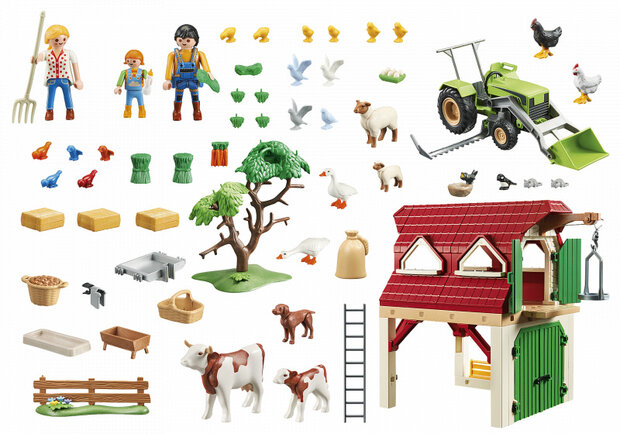 Country - Boerderij met fokkerij (70887)
