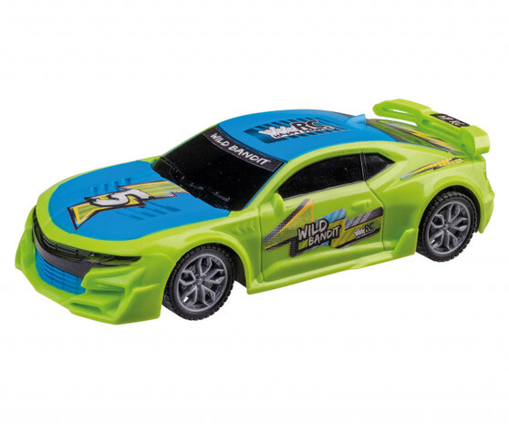 auto&#039;s RC Chasing junior 1:22 zwart/groen 4-delig