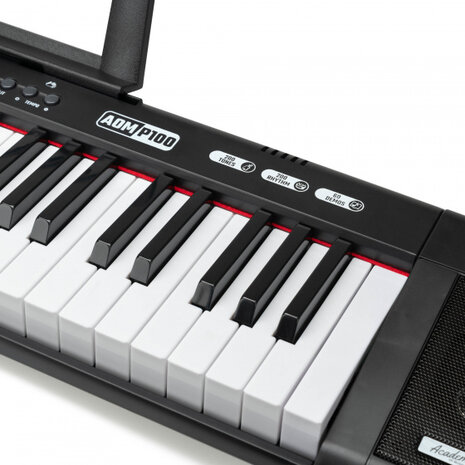 keyboard P100 junior 110,5 x 20,5 cm zwart 3-delig