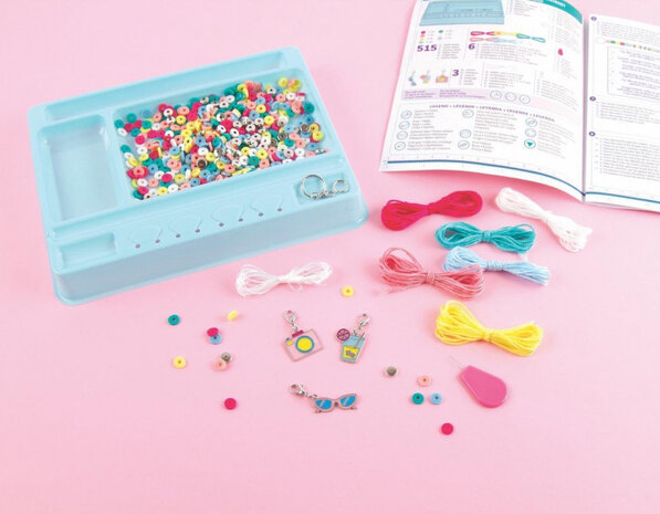 bedelarmbanden Summer Vibes Heishi meisjes 528-delig