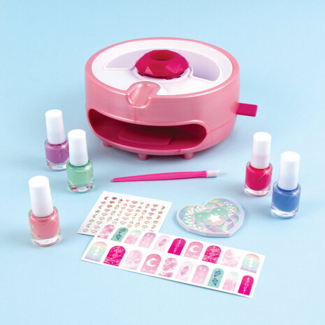 nageldroger Color Fusion 27,4 x 29,7 cm roze 12-delig