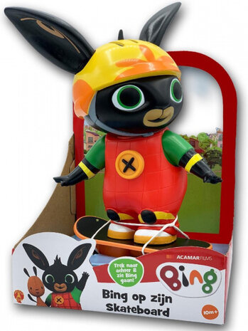 speelfiguur skateboard junior 15 x 13 x 21 cm 2-delig