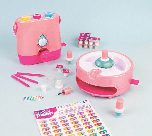 manicureset Color Fusion 2-in-1 meisjes roze 40-delig