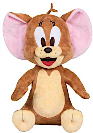 knuffel Tom &amp; Jerry muis 20 cm pluche bruin