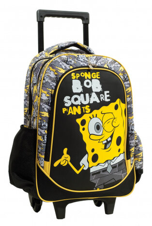 trolley rugzak Spongebob 30 liter softcase zwart