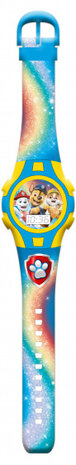 walkie talkie/horloge set Paw Patrol blauw 3-delig