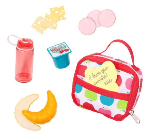 poppenaccessoires Let&#039;s Do Lunch junior 8-delig