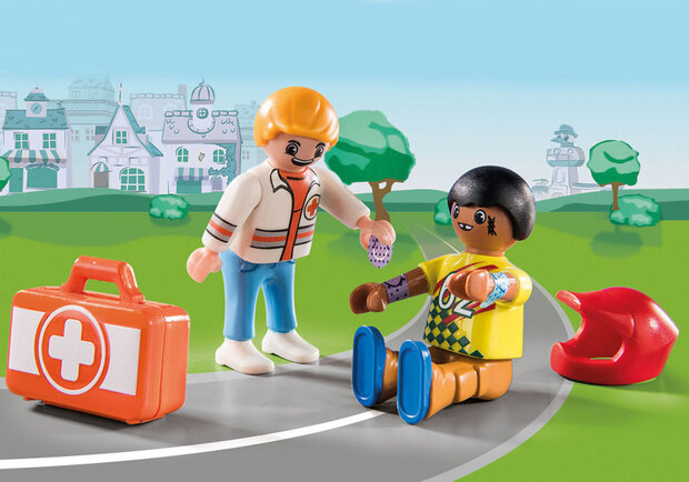 Duck On Call - Ambulance actie. Help de racer! (70919)