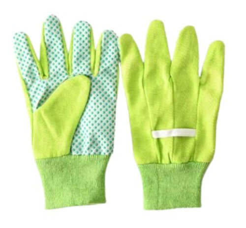 tuinhandschoenen polykatoen groen one-size