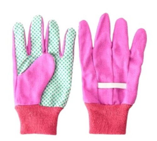 tuinhandschoenen polykatoen roze one-size