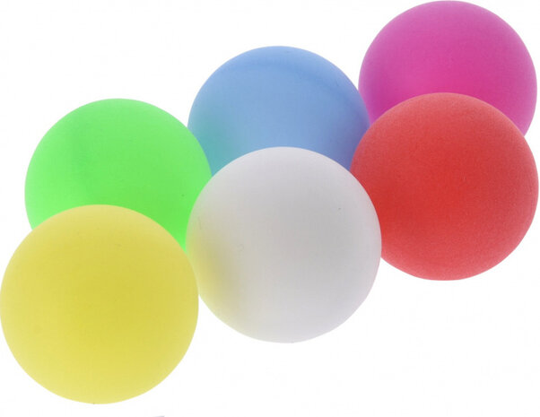 tafeltennisballen 4 cm 6 stuks