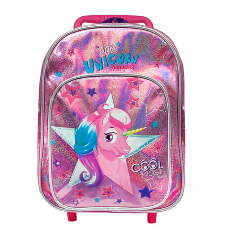 rugzak Unicorn 14 liter 26 x 15 x 36 cm polyester roze