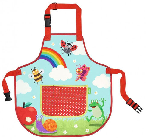 kinderschort Regenboog 44,5 x 47 polyester