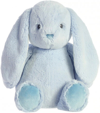 knuffel Dewey konijn 32 cm pluche hemelsblauw