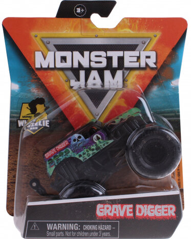 monstertruck Monster Jam Grave Digger groen/zwart
