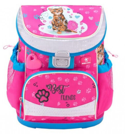 rugzakset Cute Caty 17 liter polyester roze 4-delig