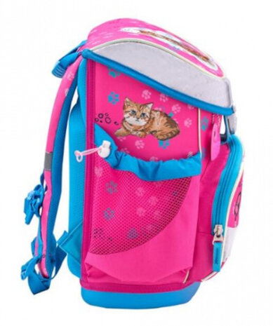 rugzakset Cute Caty 17 liter polyester roze 4-delig
